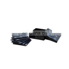 Hot Sale Square Lacquer Coaster in Holder Set of 6 Custom Design Drink Cup Coaster Set For Table Decor Vietnam Supplier thumbnail-3