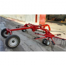 Rotary Finger Wheel Lawn Mower Hay Rake for Farm thumbnail-2
