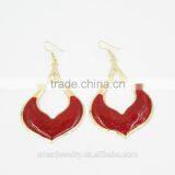 12 Pairs A Lot Six Colors Mixed Wholesale Multicolor Epoxy Earring,Latest Earring Jewelry Huggie Earrings thumbnail-6