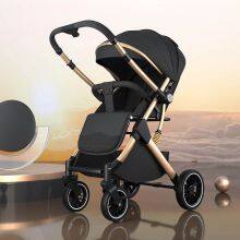 Factory Price Compact Baby Stroller Lightweight Easy Folding Baby Pushchair Adjustable Backrest Pram Portable Buggy thumbnail-4