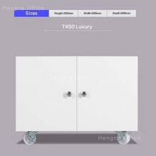 Rolling Printer Cabinet With Drawers | Heavy Duty Base for Canon Printers | Business Office Furniture for Advertising Agencies thumbnail-2