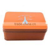 Cosmetic Tin Canister,false Eyelash Storage Boxes,beautiful Metal Containers for Postcard thumbnail-1