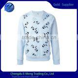 Wholesale OEM Custom Made Crew Neck Full Print Sweatshirt Jumper