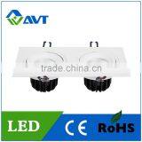 Manufacturer 10W 20w 30w COB Led Down Light Square Recessed CE ROSH thumbnail-2