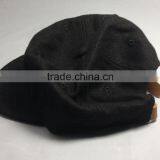 Unstructured Cap Wool Unstructured Snapback Hat Custom 6 Panels Soft Woolen Snapback Cap thumbnail-4