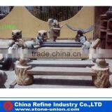 Grey Granite Garden Stone Bench