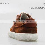 Suede Casual Mens Flat Rubber Sole Shoes thumbnail-4