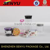 Custom Size PVC/PET/Metal Suqare Round Tin Box