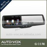 Rearview Mirror Car Monitor Gps With DVR, Bluetooth