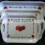 30% and 100% Melamine Tray Set 3pcs/1set thumbnail-1