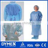 Open Back AAMI Level 3 Thumb up Protective Latex Free Anti Fluid Impervious Gown thumbnail-1