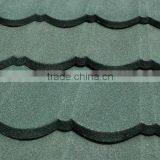 Factory Supply Green Stone Coated Metal Roofing Tile