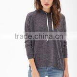 Spring Autumn Clothes Women Pullover Blank Hoodies Long Sleeve Without Zipper Lightweight Sweatshirt 100% Cotton Blouse Tops thumbnail-1