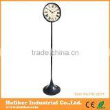 Antique Double Sides Floor Stand Clock thumbnail-1