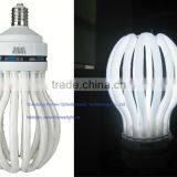 8u 210w High Power 17mm Tube Diameter E40 Base Holder With High Lumens CFL (lotus Shape) thumbnail-1