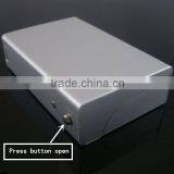 Wholesale Automatic Opening Cigarette Tin Boxes/cigarette Case Proveedor China Quality Choice thumbnail-4