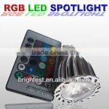 GU10 6W RGB LED Spot Lights