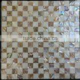 Natural Dapple Color Freshwater Shell Mosaic Tile,seamless Shell Sheets,bathroom Tile