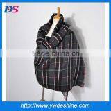 New Product High Quality Fashion Pallium/big Grid Warm ShawlWJ-666 thumbnail-1