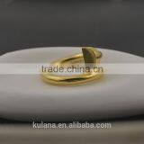 Unique Twisted Nail Engagement Rings Promise Rings thumbnail-1