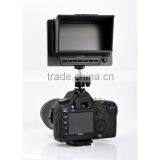 MustHD 5 Inch Lcd Monitor With Attachable and Detachable Sun Hood