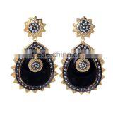 Latest Design Fancy Colorful CZ Stud Earrings ER-644-1640 (2) thumbnail-1
