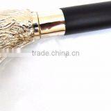 Beautiful brass lion handle walking stick/Stylish antique walking stick/Black wood walking stick wk1119