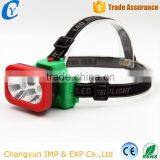 China Colorful 2 LED Bulb Flashlight Fashion Cheap 2 Modes Headlamp