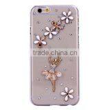 Luxury Crystal Strass Stones Diamond Hard pc Case for Iphone 6 Quality Choice thumbnail-6