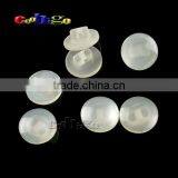 12.5mm(20L) White&Transparent Fashion Resin Buttons Sewing Craft DIY Accessories For Bag Shoe Garment #FLN010 thumbnail-4