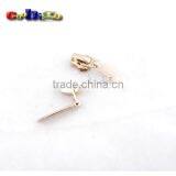 45*11mm 5# Auto Lock Zipper Slider Zinc Alloy Golden For Metal Zippers #FLQ144-G thumbnail-3