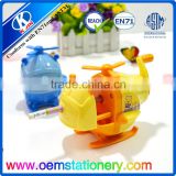 Wholesale creative products fancy unique airplane shaped pencil sharpener back to school