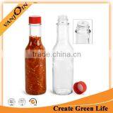 Clear 150ml Glass Ketchup Bottle For Sale thumbnail-1