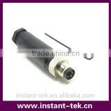 INST Waterproof m8 Cable 3 Pin 4 Pin Connectors thumbnail-4
