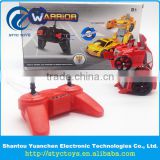 1:32 electric deformation robot warrior mini rc car toys with light