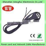 Copper Conductor ac Power Cord for tv 2 Pin ac Power Cord thumbnail-2