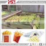 China gas Frozen fries making machine