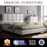 2016 New Hot Sale Bedroom Furniture PU Leather Bed Leather Queen Bed/PU Bed DHBF01 thumbnail-1