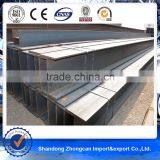 Shandong Taian Zhongcan Galvanized H-Beam for Frame structure