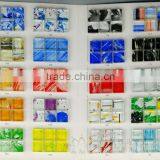 8mm Hand Painting-1 Color Range of Crystal Glass Mosaic Tile Customized Mosaic thumbnail-1