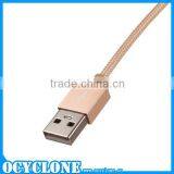 For Ipad Air 2 Metal Braided Usb Charging Cable for Iphone
