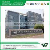 Hot Sell Good Cheap 42 Liter HDPP Double Handle Rolling Supermarket Plastic Basket Trolley With Castor (YB-W020) thumbnail-6