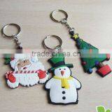 Promotional Multi-colour Rubber 3D Key Chain
