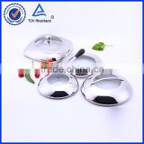 tempered glass with stainless steel 201 - pyrex glasquare glass lids