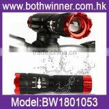 Bicycle Dazzle Colour Rotating Zoom Q5 Strong Light Flashlight thumbnail-1