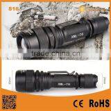 S16 Waterproof Rechargeable Zoom Dimmer High Power Torch for Hunting Night