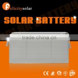 Felicity solar new Europe type solar power storage battery 12v 150ah GEL solar