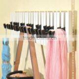 Black Laundry Hanger Rack Wall Hanging Home New Designs thumbnail-1