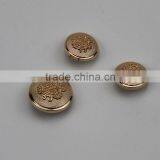 hign quality best selling Alloy Metal button with siglly Holes Buttons