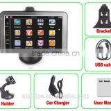 High Quality With 128M,4GB, AVIN,Bluetooth,FM Transmitter 5 Inch Gps Navigation thumbnail-2